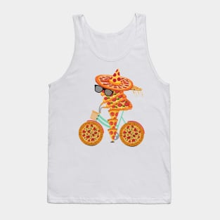 Pizzycle - The Pizza Cycle! | Funny Pizza Tank Top